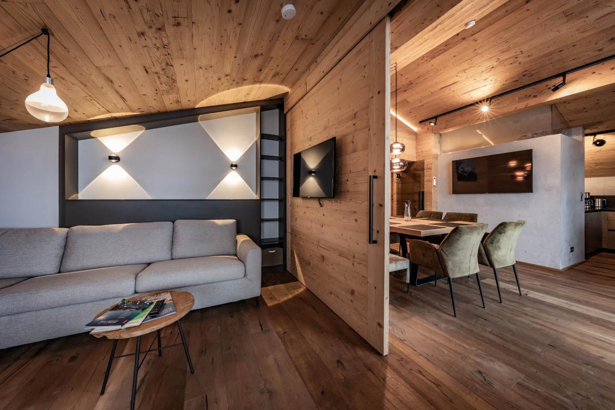 Апартаменты Loft In The Alps Penthouse Швендау Экстерьер фото